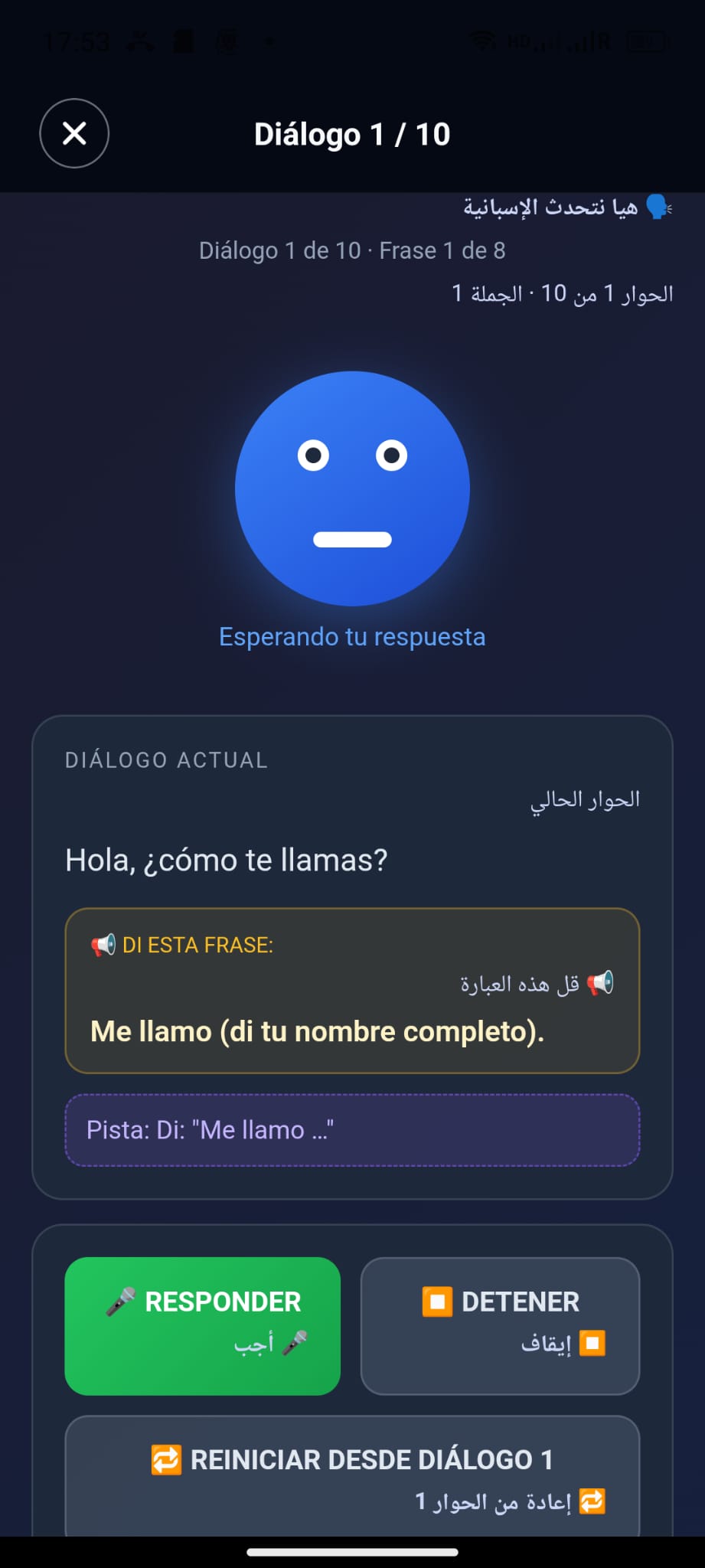 Profesor robot diálogos guiados